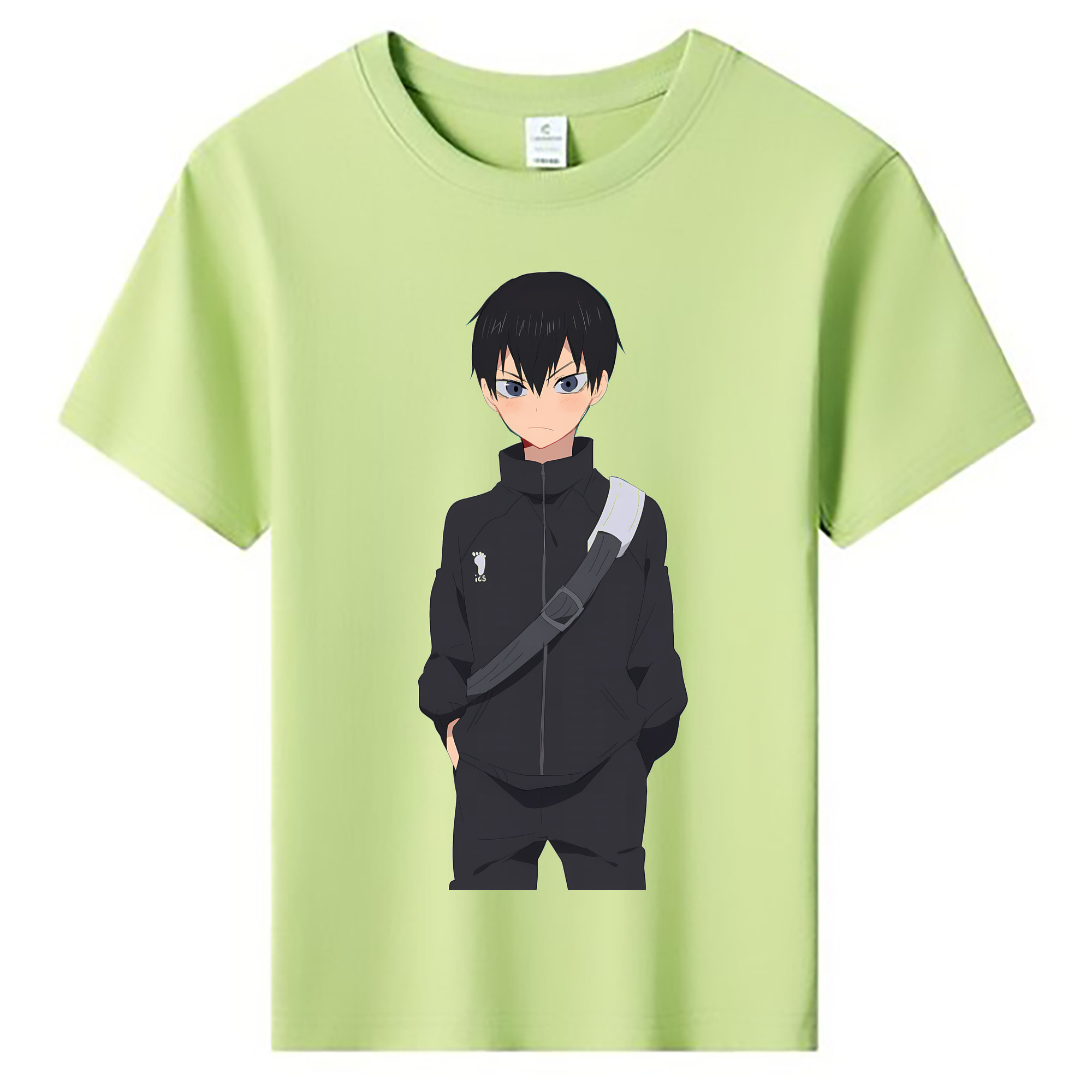 （画像用） ハイキュー!! Haikyu!! 綿100％キッズTシャツ（フロントプリント）